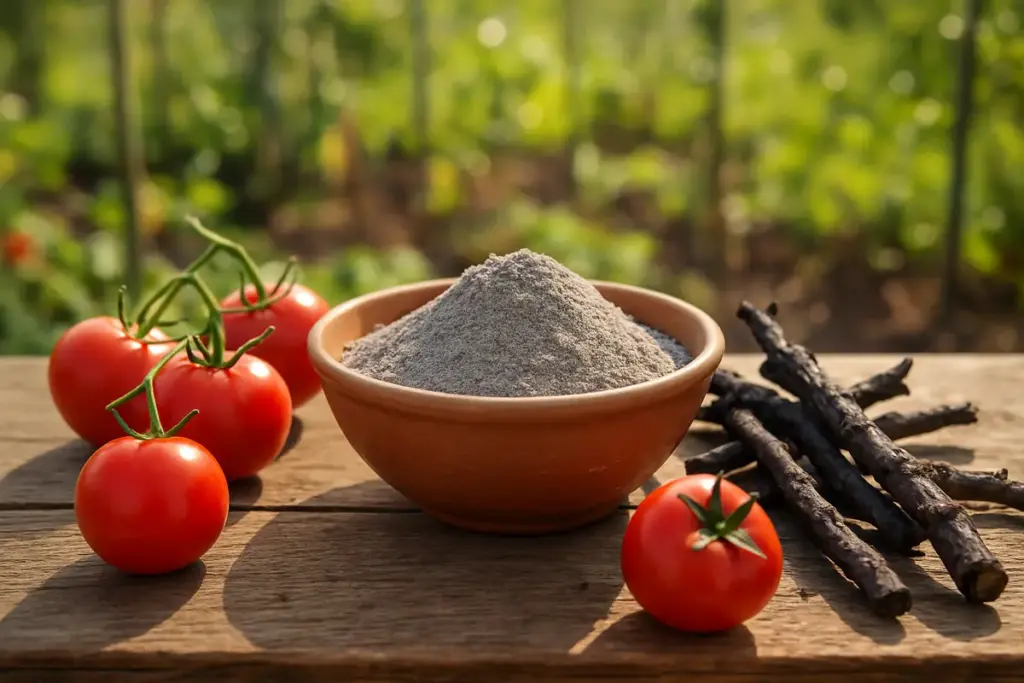 Cenere come concime per pomodori: come usarla, quali piante e cosa contiene