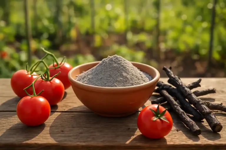 Cenere come concime per pomodori: come usarla, quali piante e cosa contiene