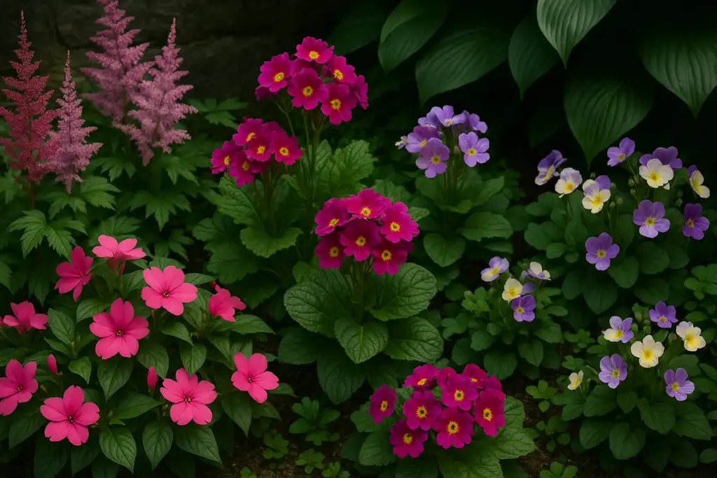 Quali sono le piante da fiore che resistono all’ombra? Scegli varietà che colorano anche gli angoli meno luminosi
