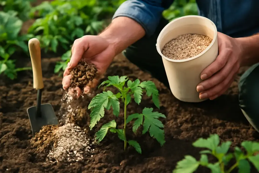 Concimi naturali per l’orto: la combinazione che accelera la crescita senza rischio di bruciature