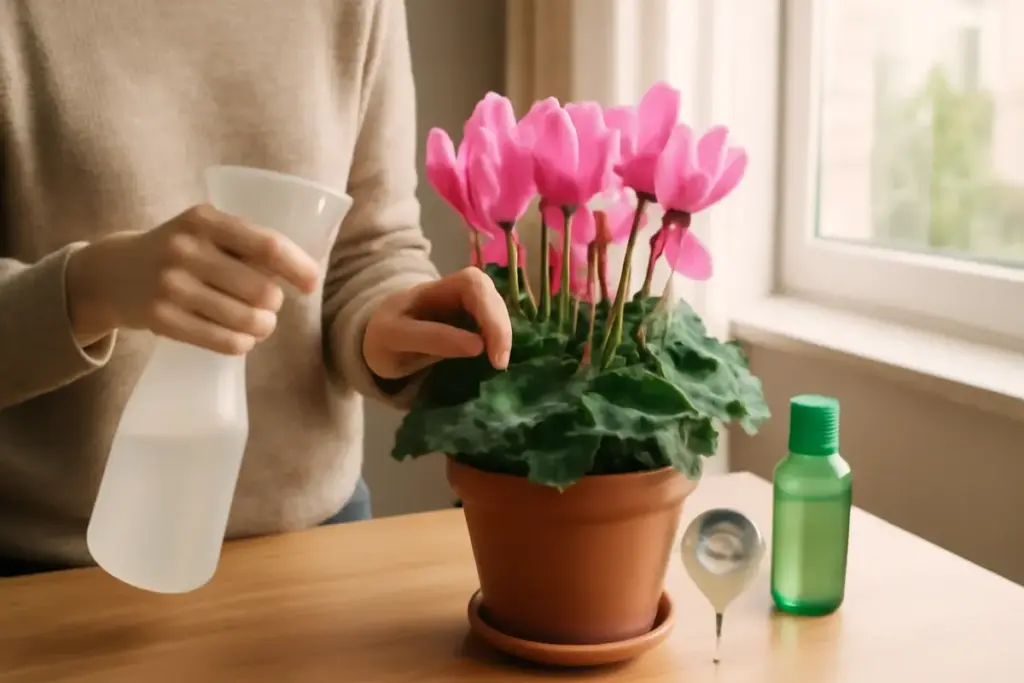 Come mantenere il ciclamino in salute a lungo? Soluzioni efficaci per prolungare la fioritura in casa