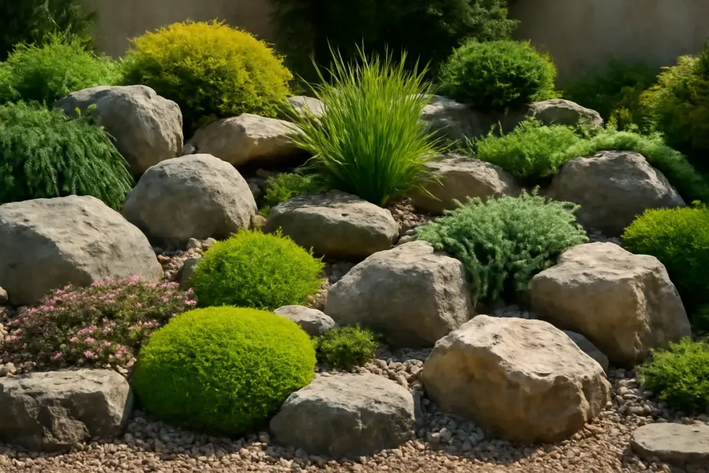Giardino roccioso: disposizione delle pietre e delle piante per un effetto naturale duraturo