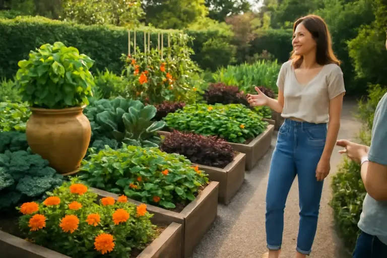 Si può realizzare un giardino commestibile senza trascurare l’estetica? Le soluzioni che piacciono anche agli ospiti