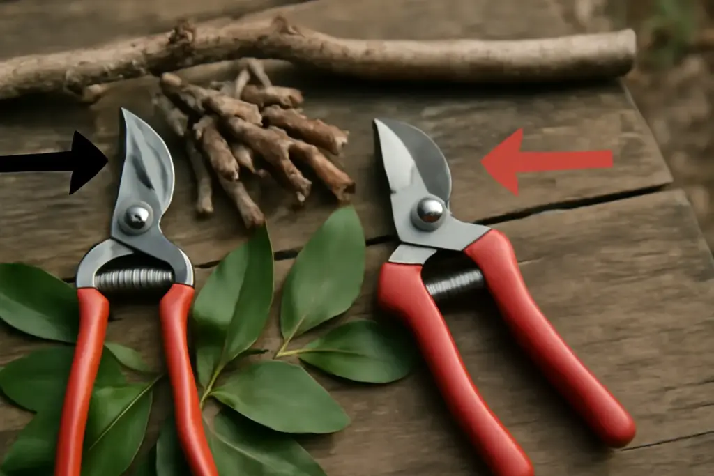 Cesoie bypass o ad incudine per potature difficili: la scelta giusta senza tentativi a vuoto