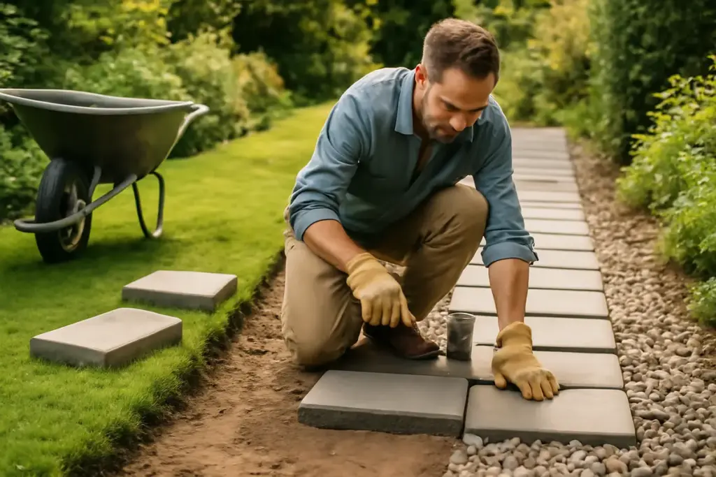 Creare percorsi nel giardino: materiali facili da posare che resistono nel tempo senza deformarsi