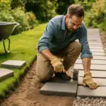 Creare percorsi nel giardino: materiali facili da posare che resistono nel tempo senza deformarsi