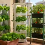 Coltivazione di ortaggi verticali sul balcone: sistemi pratici per spazi ristretti