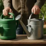 Annaffiatoi in plastica o metallo: quale si rivela più pratico nel lungo periodo?