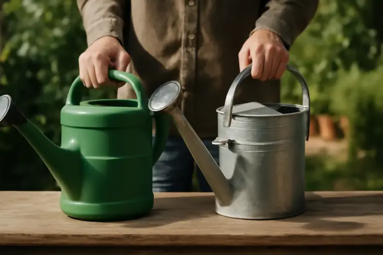 Annaffiatoi in plastica o metallo: quale si rivela più pratico nel lungo periodo?
