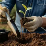 Come sfruttare il trapiantatore: metodi per evitare danni alle radici più delicate