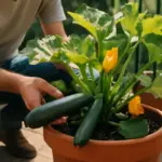 Coltivare zucchine in vaso: il metodo che assicura frutti lunghi e saporiti anche senza giardino