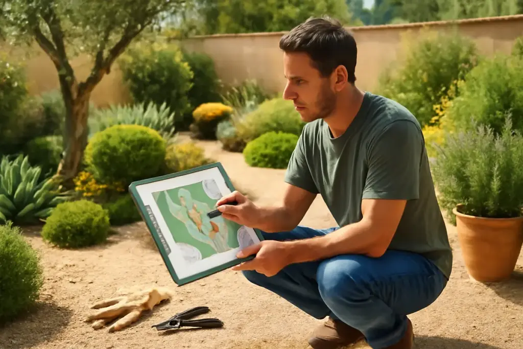 Progettazione di giardini mediterranei: idee pratiche per avere meno manutenzione tutto l’anno