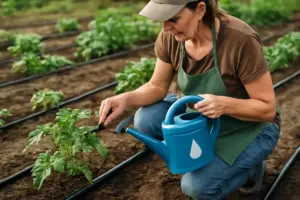 Irrigazione a goccia per orto domestico: perché consente di risparmiare acqua e fatica