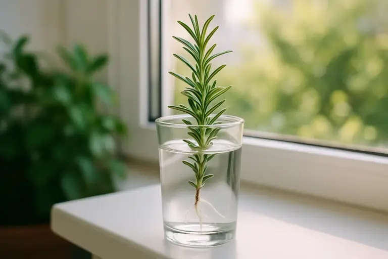 Talea di Rosmarino in Acqua: Guida Completa per Farla Radicare